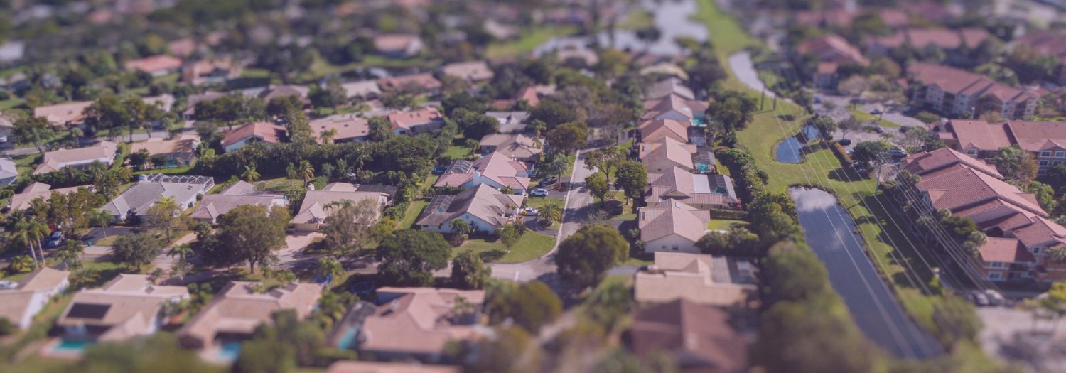 community in south florida sky view