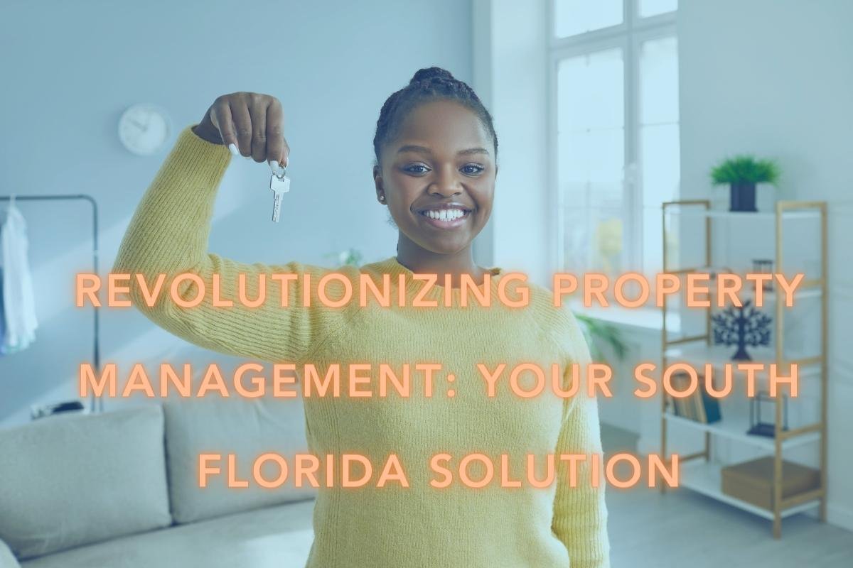 Satisfied tenant holding house keys in a bright South Florida home, representing the innovative and client-focused property management services offered by Southern Florida Property Management, LLC.